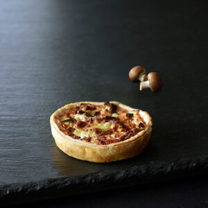 Mushroom Quiche