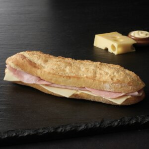 Turkey Slices & Cheese French Sandwich