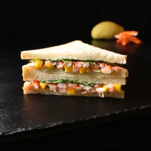 Crab & Mango Soft White Bread Sandwich