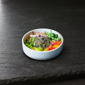 Poke Bowl with Quinoa: Chicken
