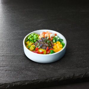 Poke Bowl with Quinoa: Prawn